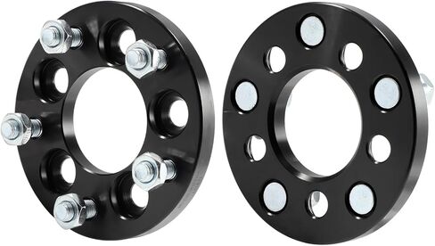 SCITOO 2pcs 5x100 to 5x114.3 Wheel adapters 15mm Bore 67.1mm Studs 12x1.5 5Lug Wheel Spacers No Hubcentric Fit for Camry 1986-1991, for Celica 1993-2005, for Corolla 2003-2022, for Matrix 2003-2013 in Saudi Arabia
