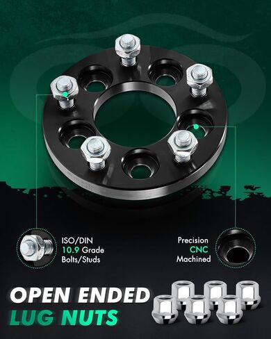 SCITOO 2pcs 5x100 to 5x114.3 Wheel adapters 15mm Bore 67.1mm Studs 12x1.5 5Lug Wheel Spacers No Hubcentric Fit for Camry 1986-1991, for Celica 1993-2005, for Corolla 2003-2022, for Matrix 2003-2013 in Saudi Arabia