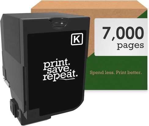 Print.Save.Repeat. Lexmark 74C1SM0 Magenta Toner Cartridge for CS720, CS725, CX725 Laser Printer [7,000 Pages] in Saudi Arabia