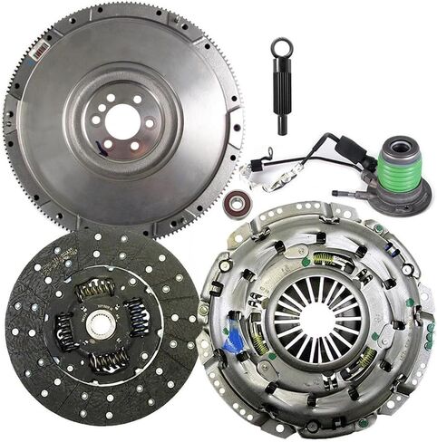 GM OEM Clutch Kit 04216 with Flywheel with Slave Cylinder Replacement for Chevy 2005-2013 Corvette Grand Sport Z06 427 convertible 6.0L 6.2L 7.0L OHV 8cyl LS2 LS3 LS7 (GM04216+FW167191-CK) in Saudi Arabia