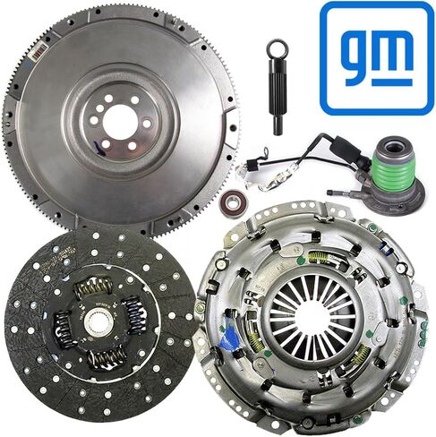 GM OEM Clutch Kit 04216 with Flywheel with Slave Cylinder Replacement for Chevy 2005-2013 Corvette Grand Sport Z06 427 convertible 6.0L 6.2L 7.0L OHV 8cyl LS2 LS3 LS7 (GM04216+FW167191-CK) in Saudi Arabia