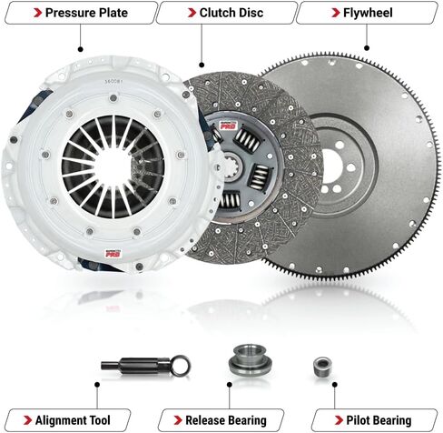 CMP Stage 1 Street Clutch Kit with Flywheel fits Chevy 1990-1995 Blazer S10 1988-1995 Silverado Cheyenne 1990-1995 GMC C K P 1500 2500 3500 Sierra Jimmy Sonoma in Saudi Arabia