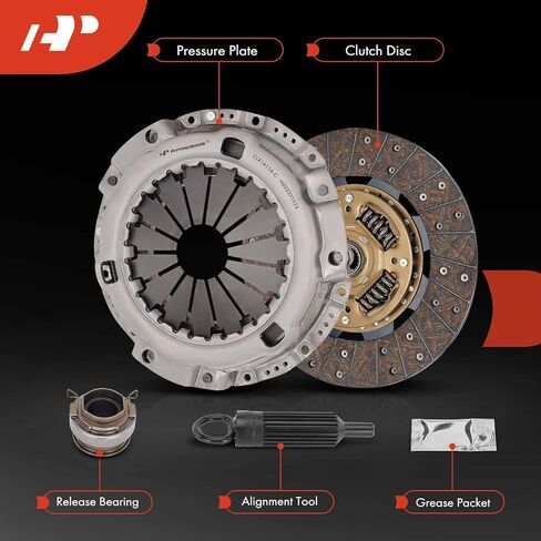 مجموعة قابض ناقل الحركة A-Premium متوافقة مع Toyota Tacoma 2010-2015، FJ Cruiser 2007-2014، Tundra 2005-2006، V6 4.0L Gas - DOHC مطحونة بشكل طبيعي in Kuwait