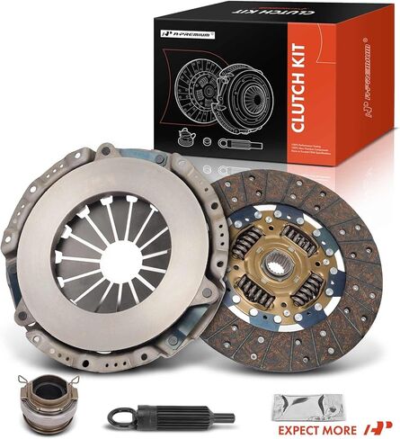 مجموعة قابض ناقل الحركة A-Premium متوافقة مع Toyota Tacoma 2010-2015، FJ Cruiser 2007-2014، Tundra 2005-2006، V6 4.0L Gas - DOHC مطحونة بشكل طبيعي in Kuwait