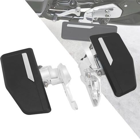 HDBUBALUS Motorcycle Foot Control Driver Floorboards Kit Fit For Honda Gold Wing 2018-2022 Black in Saudi Arabia