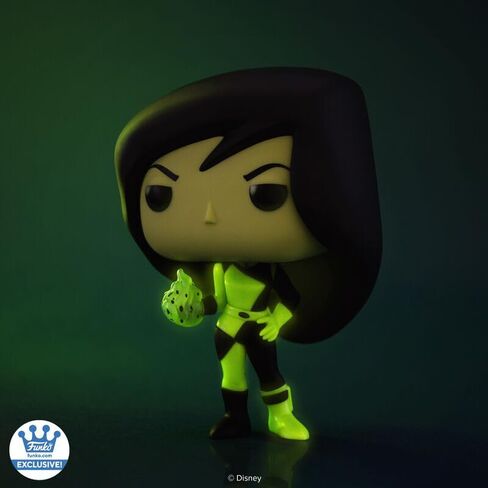 Funko Pop! Disney Kim Possible Shego Glow-in-The-Dark Vinyl Figure, 3.85 inches, Shop Exclusive #1582 in Saudi Arabia