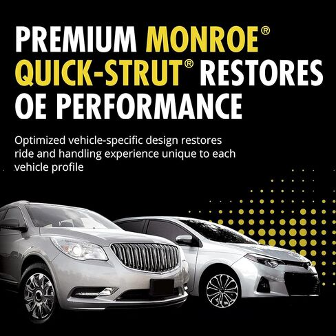 Monroe Quick-Strut 172929 Suspension Strut and Coil Spring Assembly for Ford Mustang in Saudi Arabia