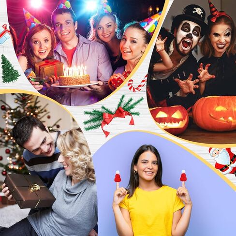 FreeNFond Funny Gag Gifts for Women, Knit Christmas Hat Winter Warmers for Hooters, White Elephant Gift Exchange Secret Santa Stocking Stuffer in Kuwait