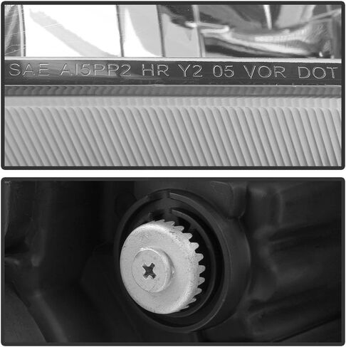 ACANII - For 2009-2011 Honda Pilot Factory Style Headlights Headlamps Assembly Pair Replacement Driver + Passenger Side in Saudi Arabia