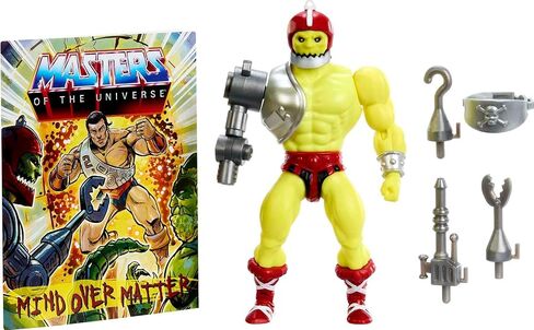 Masters of the Universe Origins Toy, Trap Jaw Action Figure, Posable with Mini Comic Book, MOTU Collectible​​ in Saudi Arabia