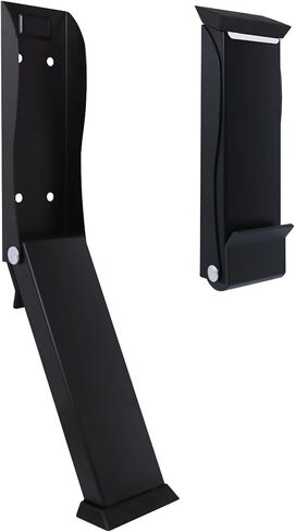 Foldable Kickdown Door Stopper Heavy Duty Tall Door Stop Kick Down Holder for Bottom of Door, Wall Protector for Gaps Under 10cm, No Bending Operation, Black (1 Pack) in Saudi Arabia