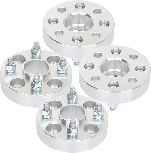 SCITOO 4 pcs 4LUG 1.25 inch Wheel Spacers Adapters 4x100 with 12x1.5 Studs 54.1CB Compatible with for 323 1993-1994 for MX-5 Miata 2016-2018 for Prius 2001-2009 in Saudi Arabia