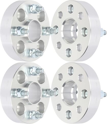 SCITOO 4 pcs 4LUG 1.25 inch Wheel Spacers Adapters 4x100 with 12x1.5 Studs 54.1CB Compatible with for 323 1993-1994 for MX-5 Miata 2016-2018 for Prius 2001-2009 in Saudi Arabia