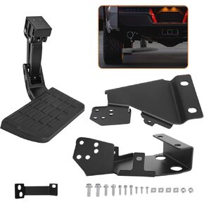 maxpeedingrods شاحنة السرير الخلفي خطوة الباب الخلفي خطوة السرير متوافقة مع Ford F150 2021 2022 2023 قابل للسحب استبدال 75328-01A 7532801A in Kuwait