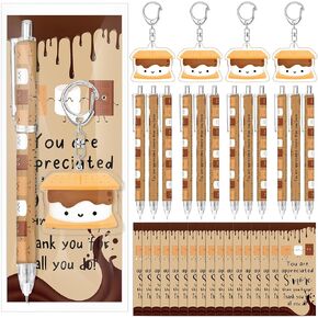 36 Sets Inspirational Gifts Bulk Motivational Pens and Keychains with Positive Card Employee Appreciation Gifts for Valentines Day Staff Coworker Office Team (You Rock) in Saudi Arabia