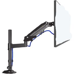 Monitor stand, desktop height adjustable and swivel, 22-35 inch, can be hung upside down. in Saudi Arabia
