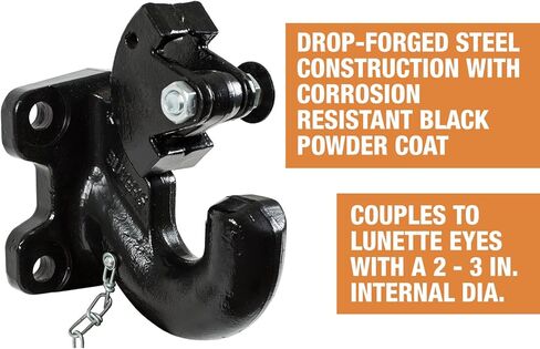 30 Ton Pintle Hook with Mounting Hardware in Saudi Arabia