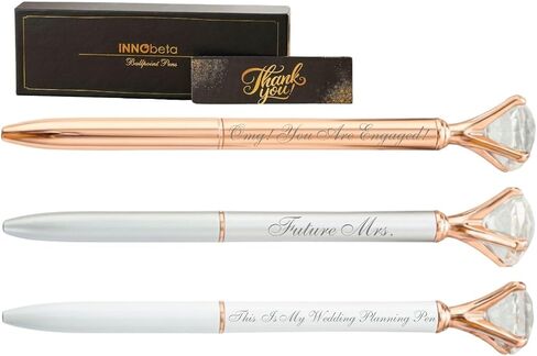 InnoBeta Engagement Gifts, Wedding Planning gifts Ballpoint Pen Set of 3 in Saudi Arabia