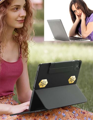 Cell Phone Protection Stickers-Black 12 Pcs Phone Sticker from All Phones/Tablets/Laptops/Computer/WiFi... All Devices in Kuwait