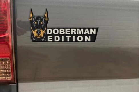 Dog Car Badge Laser Cutting Vehicle Emblem,3D Automotive Decals Car Stickers Dog Lover Gifts,Funny Waterproof Edition for Truck Rv Motorcycle Boat (Bulldog) in Saudi Arabia