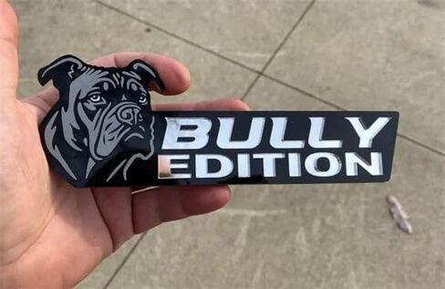 Dog Car Badge Laser Cutting Vehicle Emblem,3D Automotive Decals Car Stickers Dog Lover Gifts,Funny Waterproof Edition for Truck Rv Motorcycle Boat (Bulldog) in Saudi Arabia