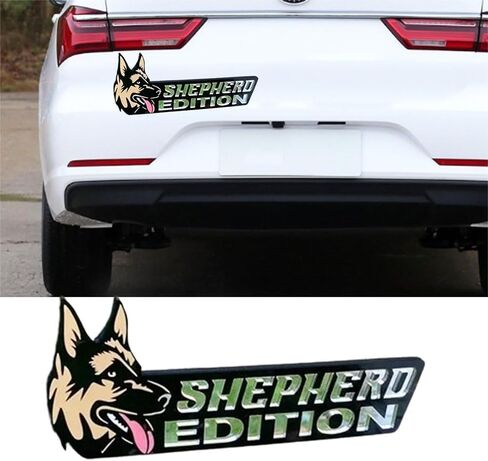 Dog Car Badge Laser Cutting Vehicle Emblem,3D Automotive Decals Car Stickers Dog Lover Gifts,Funny Waterproof Edition for Truck Rv Motorcycle Boat (Bulldog) in Saudi Arabia