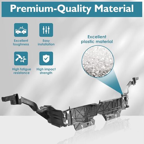 New Upgrade Radiator Support Bracket Assembly Compatible with 2017 2018 2019 2020 MKZ, Radiator Core Support Frame OE Replacement for HP5Z16138A in Saudi Arabia