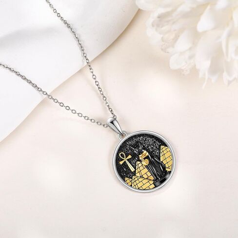 Hamsa Necklace 925 Sterling Silver Evil Eye Hamsa Hand Abalone Shell Pendant Necklace Good Luck Jewelry Gift for Women in Saudi Arabia