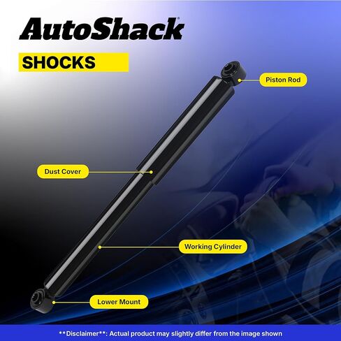 استبدال ممتص الصدمات الخلفي من AutoShack لـ 2007-2024 شيفروليه سيلفرادو 1500 2007-2024 جي إم سي سييرا 1500 2019 شيفروليه سيلفرادو 1500 LD 2019 جي إم سي سييرا 1500 المحدودة 2-PC in Kuwait