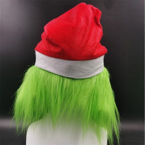 WPOZD Green Monster Mask Christmas Cosplay Mask Green Latex Full Head Mask The Costume Adult in Saudi Arabia