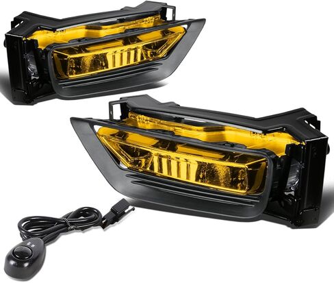 DNA MOTORING FL-ZTL-127-AM Front Bumper Fog Light Driver & Passenger Side Enhance visibility [Compatible with 13-14 Honda Accord 4Dr Sedan] in Saudi Arabia