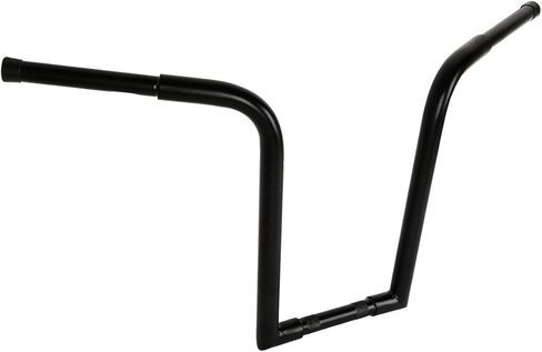 XMT-MOTO Chrome 16" Rise Ape Hanger Bar Fat 1-1/4" Handlebar Fit for Harley-Davidson FLST FXST Sportster XL including Throttle-by-wire models and any Custom Application in Saudi Arabia