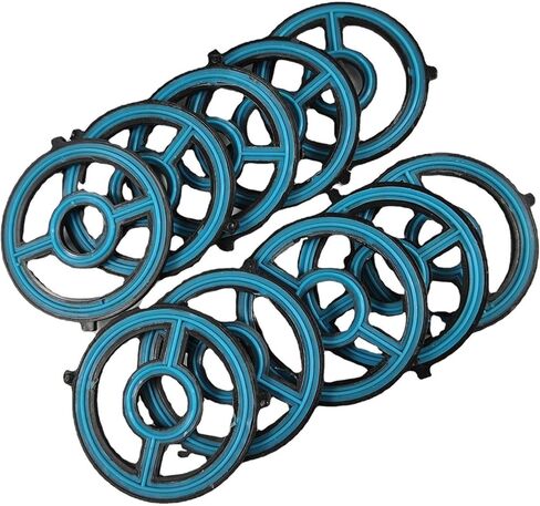 10 Pcs Oil Cooler Gasket Seal for 3, Speed 3, 6, Speed 6, CX-7, and 5 1S7Z6A642AAA, LF02-14-700 in Saudi Arabia