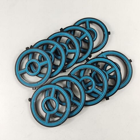 10 Pcs Oil Cooler Gasket Seal for 3, Speed 3, 6, Speed 6, CX-7, and 5 1S7Z6A642AAA, LF02-14-700 in Saudi Arabia