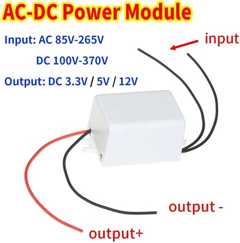 4.8W AC/DC to DC Power Supply Module AC 110V 220V 230V to DC 3.3V 5V 12V Buck Converter Led Isolated 12V in Saudi Arabia