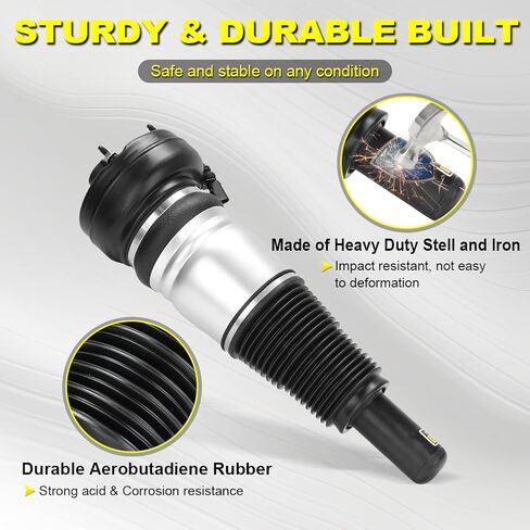 JDMON Front Air Strut Suspension Shock Absorber Replacement for 2010-2018 Audi A6 A7 A8 S6 S7 S8 RS6, Replacement for Bentley Mulsanne 2009-2019, Replaces 4H0616039AK, 4H0616039AB in Saudi Arabia