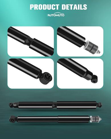 Shocks Set 4 AUTOMUTO Shocks Absorbers for Ford fits 2005-2014 for Ford F-250 Super Duty,2005-2007 2013-2014 for Ford F-350 Super Duty Front Rear Shocks Struts 554347 345070 in Saudi Arabia