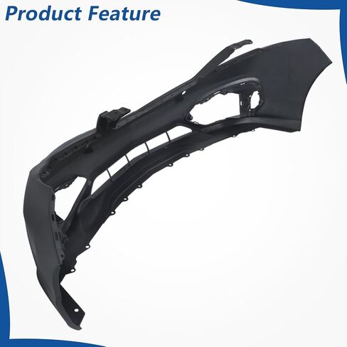 WFLNHB Plastic Front Bumper Cover Primed with Parking Sensor Holes Without Tow Hook Holes Replacement for RDX 2016-2018 04711TX4A60ZZ in Saudi Arabia
