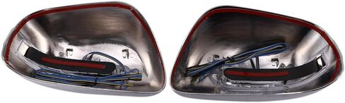 Car Rear View Mirror Cover for Toyota Wish 2003-2007 ABS Chrome Plated Door Mirror Covers in Saudi Arabia