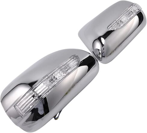 Car Rear View Mirror Cover for Toyota Wish 2003-2007 ABS Chrome Plated Door Mirror Covers in Saudi Arabia