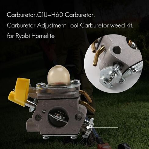 C1U-H60 أداة تعديل المكربن ​​ل Ryobi ل Homelite 25Cc 30Cc S430 SS26 SS30 CS26 CS30 سلسلة المتقلب in Saudi Arabia