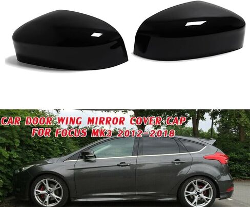 غطاء مرآة الرؤية الخلفية للسيارة غطاء مرآة جانبية لسيارة فورد فوكس MK3 MK2 2012 2014 2015 2016 2017 in Saudi Arabia