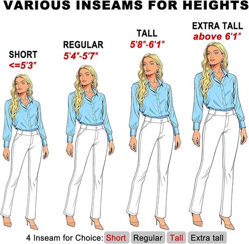 Women's Ease into Comfort Barely Bootcut Stretch Dress Pants in Saudi Arabia