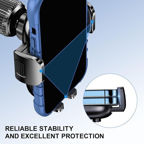 حامل الهاتف في السيارة لهاتف iPhone [شفط قوي] حامل الهاتف للوحة قيادة السيارة والزجاج الأمامي للملحقات العالمية [حافظات سميكة صديقة] حامل الهاتف الخليوي للسيارات يناسب هاتف iPhone الذكي in Kuwait
