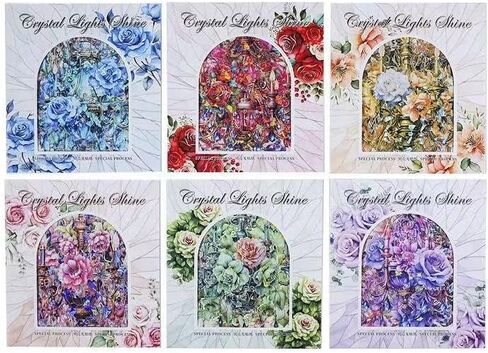 Decorative Stickers for Scrapbooking, Small Colorful Stickers for Adults, Scrapbook Supplies (Glazed Tile House) in Saudi Arabia