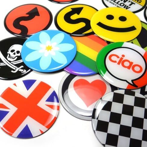 GoBadges CD0223 Flag UK Blackjack - 3 بوصات شارة شواء مغناطيسية/مستقرة للأشعة فوق البنفسجية ومقاومة للطقس/حامل شارة شواء يعمل in Kuwait