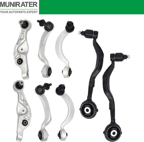 munirater 8-Pack ذراع التحكم العلوي السفلي الأمامي مع مجموعة البطانات البديلة لكزس LS460 2007-2017 in Saudi Arabia
