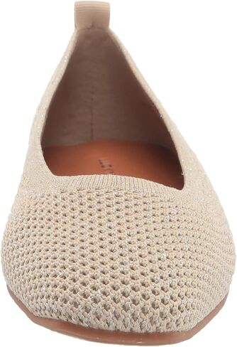 حذاء باليه نسائي مسطح من Lucky Brand DANERIC، أحمر متعدد، 9.5 in Kuwait
