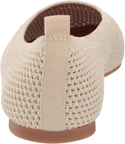 حذاء باليه نسائي مسطح من Lucky Brand DANERIC، أحمر متعدد، 9.5 in Kuwait
