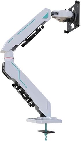 Monitor stand robotic arm rotating table clamp(Armorblack-perforated) in Kuwait